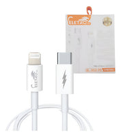Cabo De Dados Lightning / Tipo-c 30w De 1 Metro Eletromex