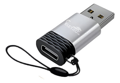 Plug Adaptador Conversor Usb 3.1 Tipo-c Fêmea Para Usb 2.0 M